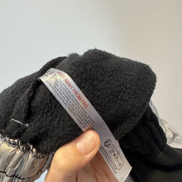 Free People End Zone Pant Wide Leg Sweatpants Metallic Track Stripe Women sz XS - Picture 9 of 13